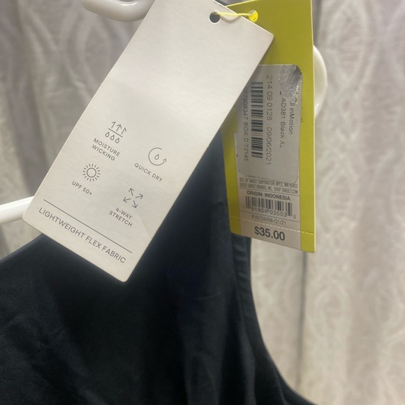 All in Motion Midnight Black Women's Romper - Picture 5 of 10